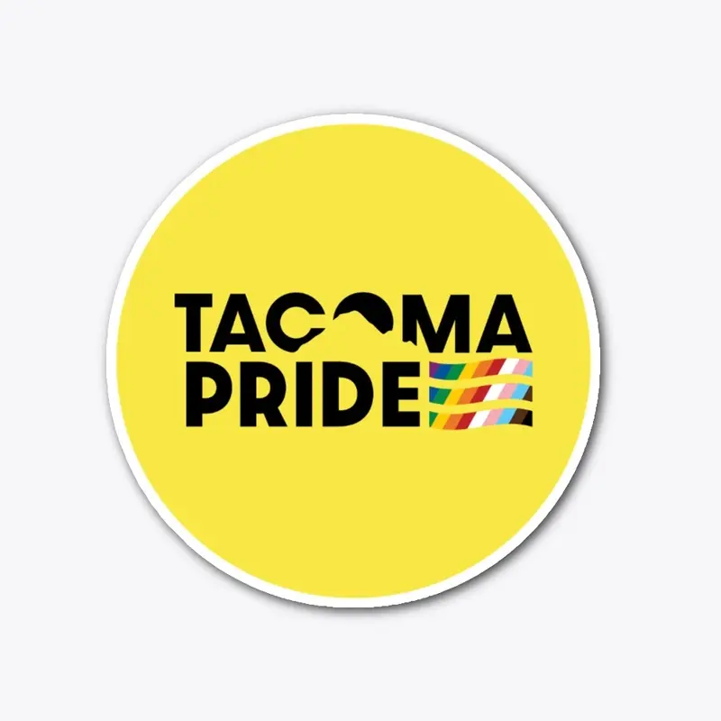 Classic Tacoma Pride Die Cut Sticker 